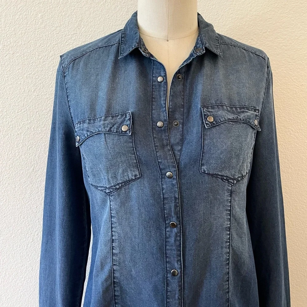 Bones of Glory Western Shirt, NWT - Picture 3 of 6